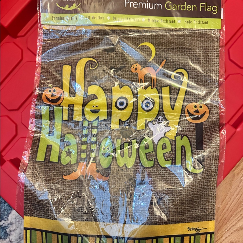 Happy Halloween Garden Flag